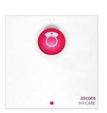 Unité d’annulation d’appel ASCOM et 2 boutons et 2 voyants pour appel malade ou infirmière.