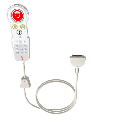 Mini manipulateur ascom Phonie multifonctions pour appel malade ou infirmière.