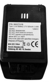 Batterie individuelle pour mobile d81 ascom pour appel malade ou infirmière.