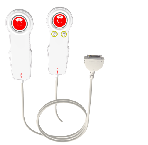 Mini manipulateur ascom 3 boutons pour appel malade ou infirmière.