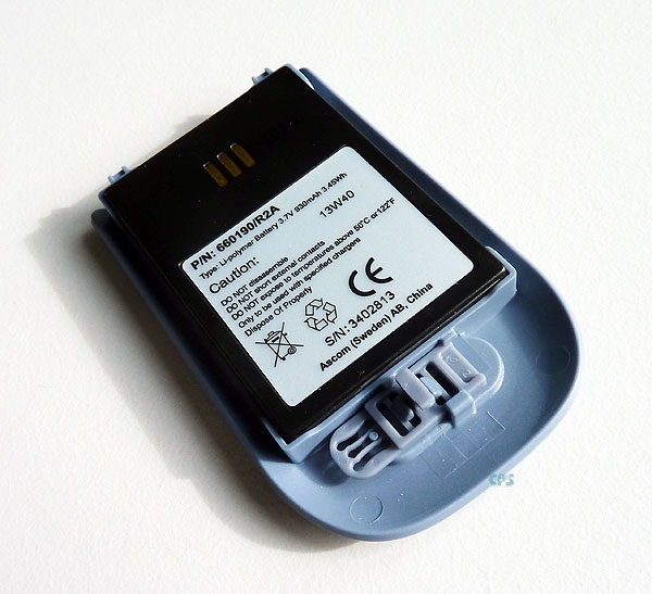 Batterie individuelle pour mobile d62 ascom & i62 pour appel malade ou infirmière.